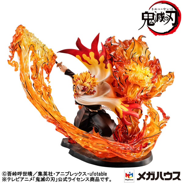 Rengoku Kyoujurou (Flame Breathing Form Flame Tiger), Kimetsu No Yaiba, MegaHouse, Pre-Painted, 4535123834547